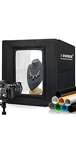 DUCLUS 撮影ボックス 60cm 撮影ブース 折りたたみ、Light Box Amazon | DUCLUS 撮影ボックス 60cm 撮影ブース 折りたたみ